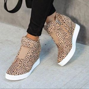 Cocci zoey platform sneakers/booties size 6.5